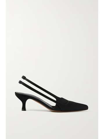 NEOUS Petra stretch-jersey slingback pumps