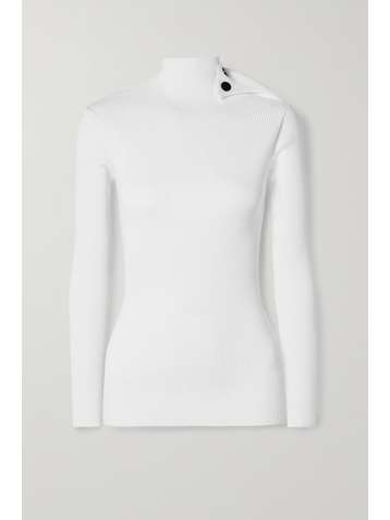 ROLAND MOURET Caires ribbed-knit turtleneck sweater