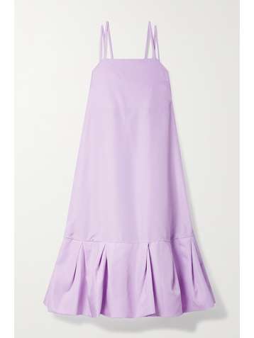 3.1 PHILLIP LIM Robe midi en taffetas à volants