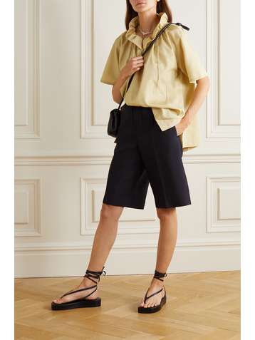 3.1 PHILLIP LIM Haut en taffetas à fronces
