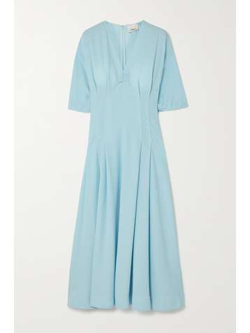 3.1 PHILLIP LIM Robe midi en crêpe à plis