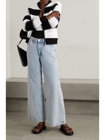 3.1 PHILLIP LIM Veste en mailles à rayures