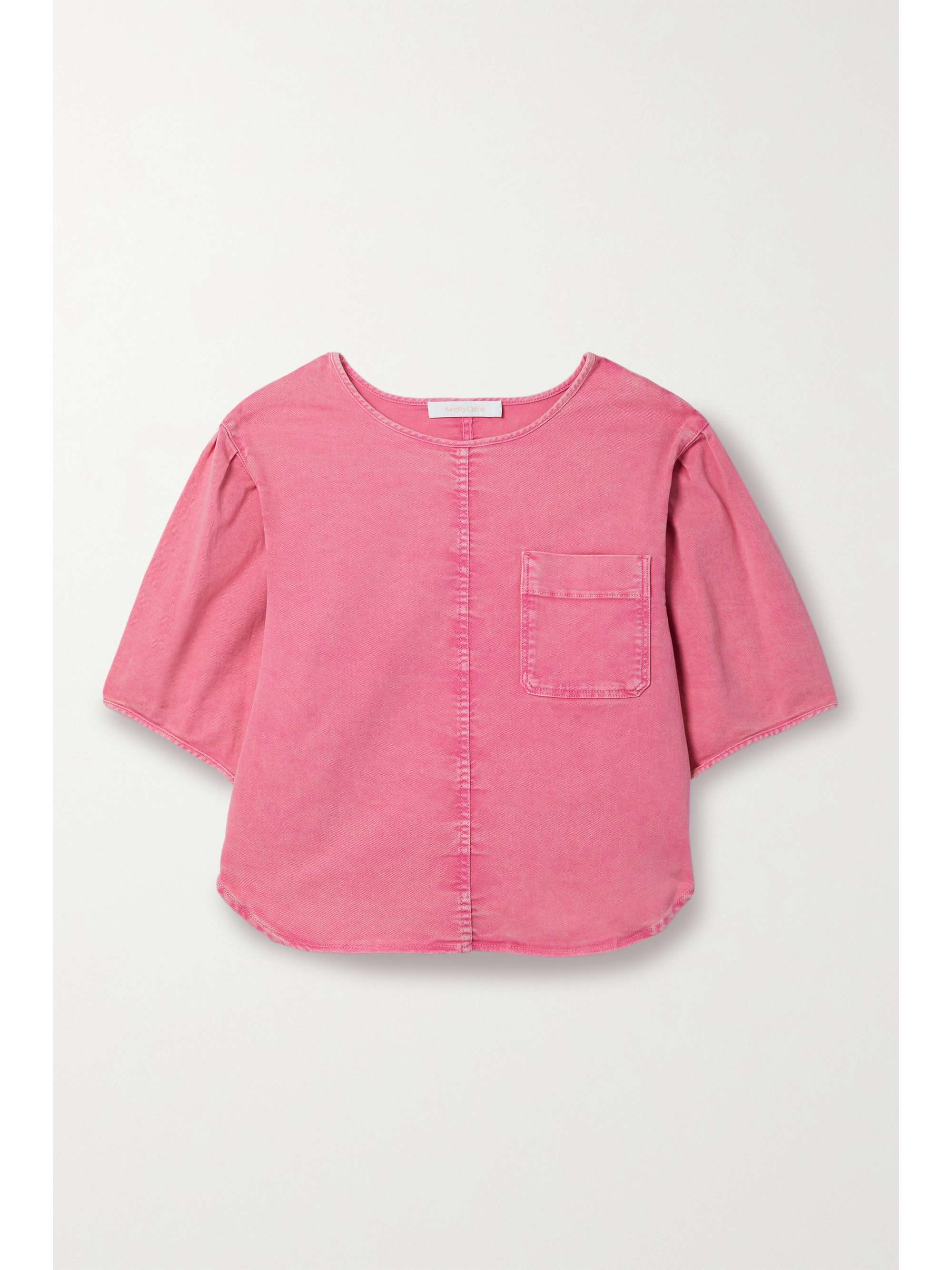 Bubblegum Denim top | SEE BY CHLOÉ 