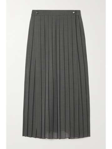 BRUNELLO CUCINELLI Pleated voile skirt