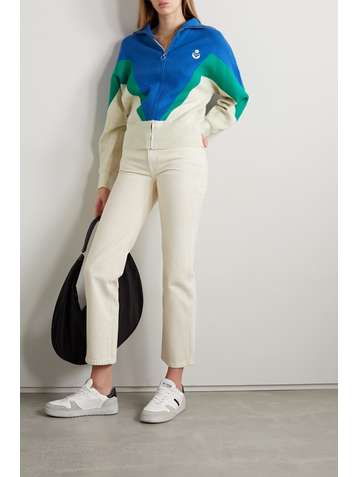 ISABEL MARANT ÉTOILE Cardigan color-block en mailles Axelle