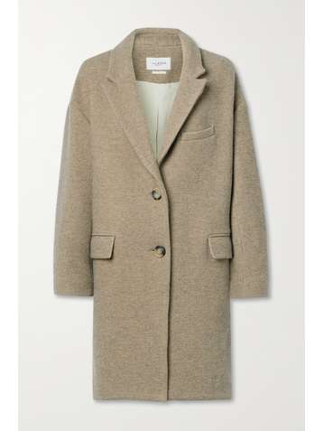 ISABEL MARANT ÉTOILE Limiza oversized wool-blend coat