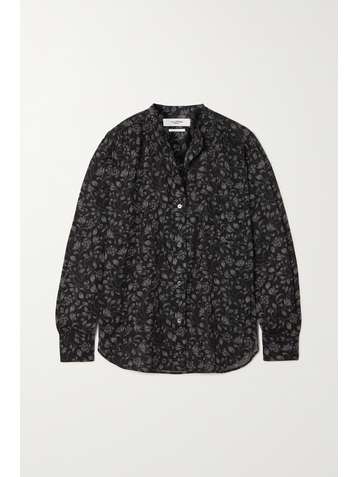 ISABEL MARANT ÉTOILE Mexica floral-print cotton-voile blouse