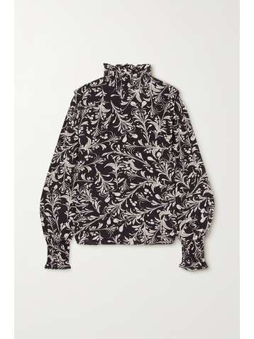 ISABEL MARANT ÉTOILE Yoshi floral-print georgette blouse