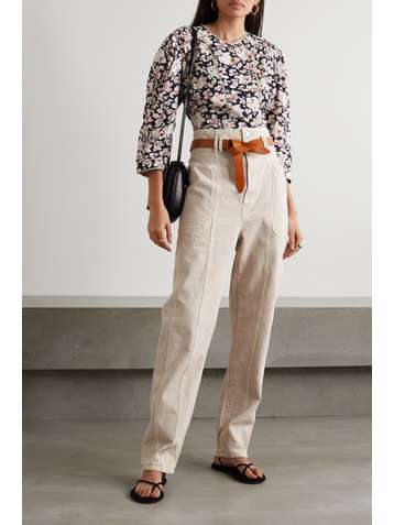 ISABEL MARANT ÉTOILE Tess high-rise slim boyfriend jeans