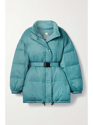 ISABEL MARANT ÉTOILE Dilys belted quilted shell jacket