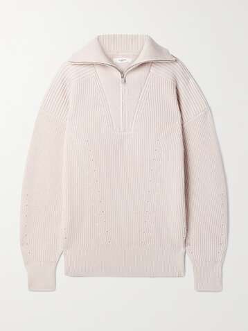 ISABEL MARANT ÉTOILE Benny Pullover aus gerippter Merinowolle