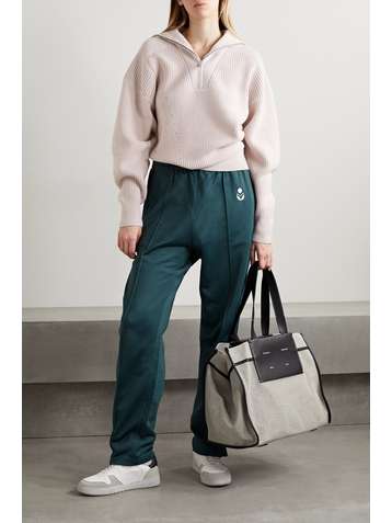 ISABEL MARANT ÉTOILE Benny Pullover aus gerippter Merinowolle