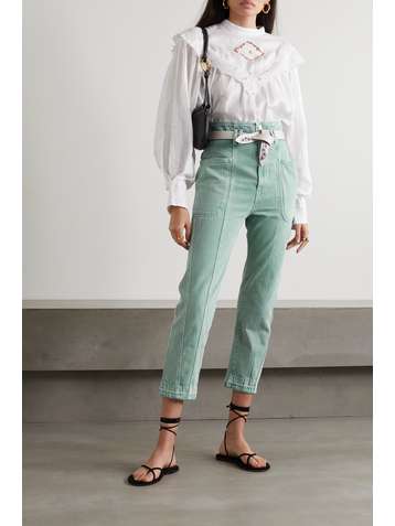 ISABEL MARANT ÉTOILE Tucson high-rise slim-leg jeans