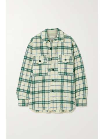ISABEL MARANT ÉTOILE Faxon checked wool jacket