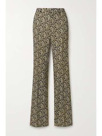 ETRO Paisley-jacquard straight-leg pants