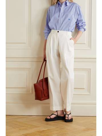 ETRO Pinstriped cotton Oxford shirt