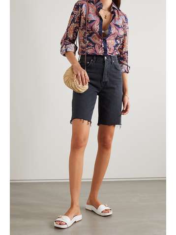 ETRO Paisley-print stretch-cotton shirt