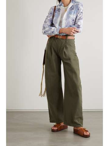 ETRO Paisley-print stretch-cotton shirt