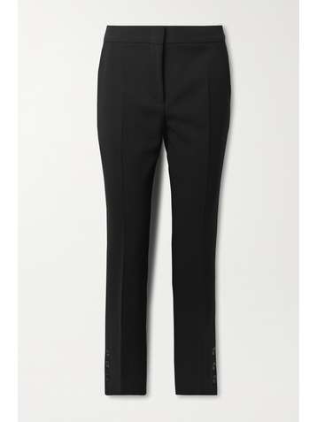 MAX MARA Pantalon droit en crêpe de laine mélangée Mozart