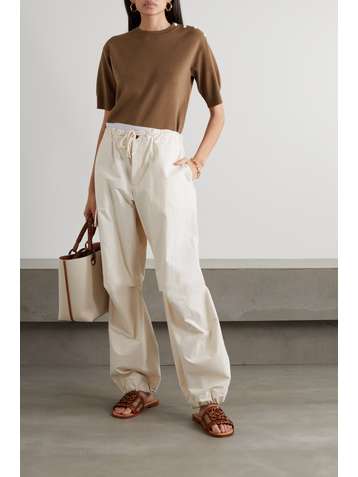 MAX MARA Pull en laine bicolore Medusa