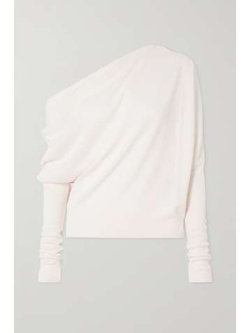 ALTUZARRA Pull asymétrique en mailles à drapé Granger
