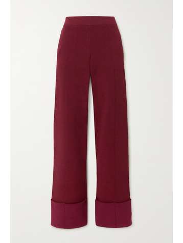 ALTUZARRA Pantalon large en mailles stretch Jordan