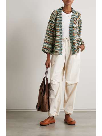MISSONI Striped cashmere cardigan