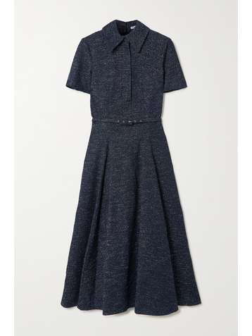 EMILIA WICKSTEAD Jody belted denim midi shirt dress