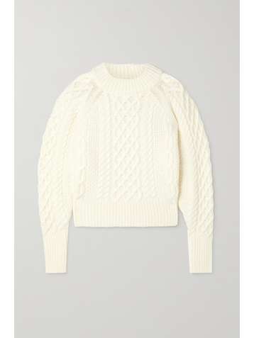 EMILIA WICKSTEAD Emory cable-knit wool sweater