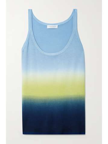 GABRIELA HEARST Graham tie-dyed cashmere tank
