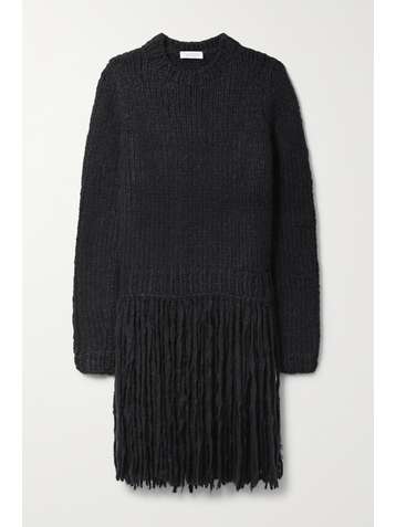 GABRIELA HEARST + NET SUSTAIN Garcida fringed cashmere sweater
