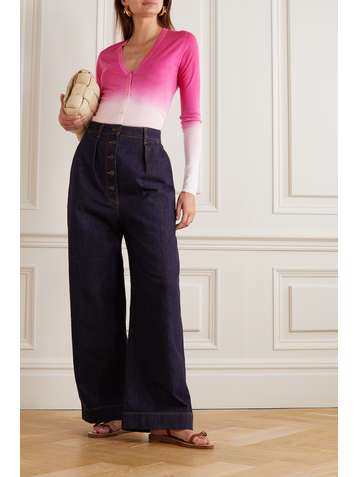 GABRIELA HEARST Emma tie-dyed cashmere cardigan