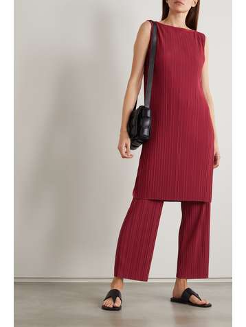 MAX MARA Tunique en jersey plissé Bacco Leisure