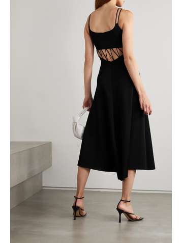 VICTORIA BECKHAM Cutout jersey midi dress