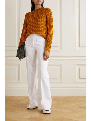 VICTORIA BECKHAM Alina high-rise wide-leg jeans