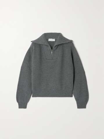 OFFICINE GÉNÉRALE Tiphaine ribbed merino wool sweater