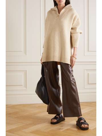 NANUSHKA Pull oversize en mailles Zuma
