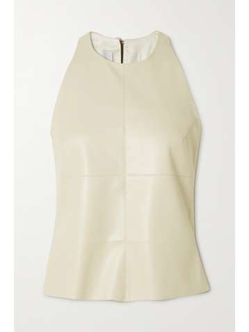 NANUSHKA Débardeur en cuir vegan Teza