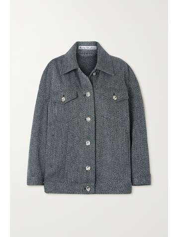 ACNE STUDIOS Oversized cotton-blend twill jacket