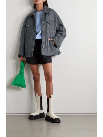 ACNE STUDIOS Oversized cotton-blend twill jacket
