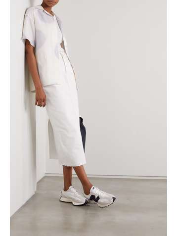 ACNE STUDIOS Printed cotton-poplin shirt