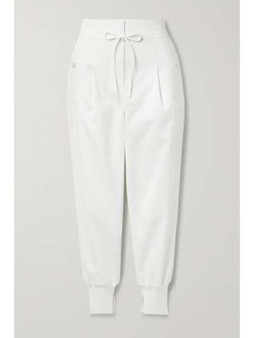 3.1 PHILLIP LIM Pantalon fuselé en tissu technique de coton mélangé à plis