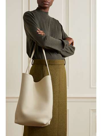 THE ROW N/S Park textured-leather tote