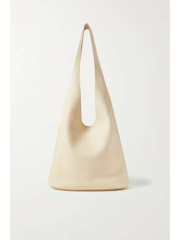 THE ROW Sac porté épaule en cuir texturé Bindle Three