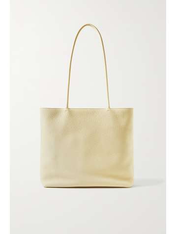 THE ROW Sac porté épaule en cuir texturé Medium