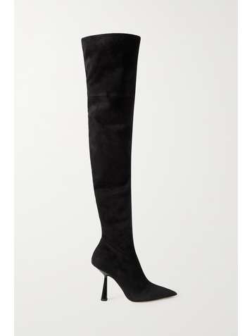 JIMMY CHOO Bryson 100mm suede over-the-knee boots
