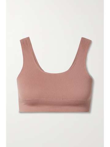 SKIMS Stretch Rib bralette - Rose Clay