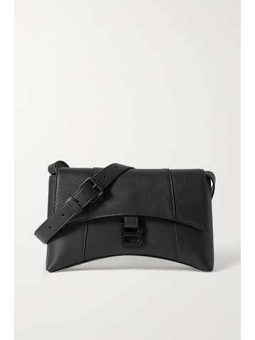 BALENCIAGA Hourglass XS leather shoulder bag