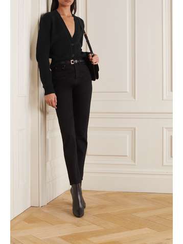 SAINT LAURENT Cardigan en cachemire à ornements