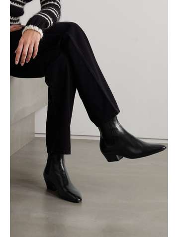 SAINT LAURENT Bottines en cuir Vassily